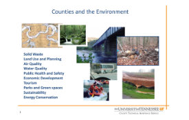 Presentation: Counties and the Environment