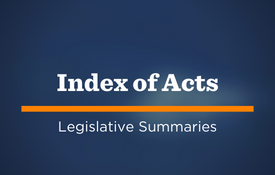 Index of Acts