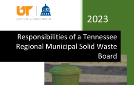 Report: Responsibilities of a Tennessee Municipal Solid Waste Board