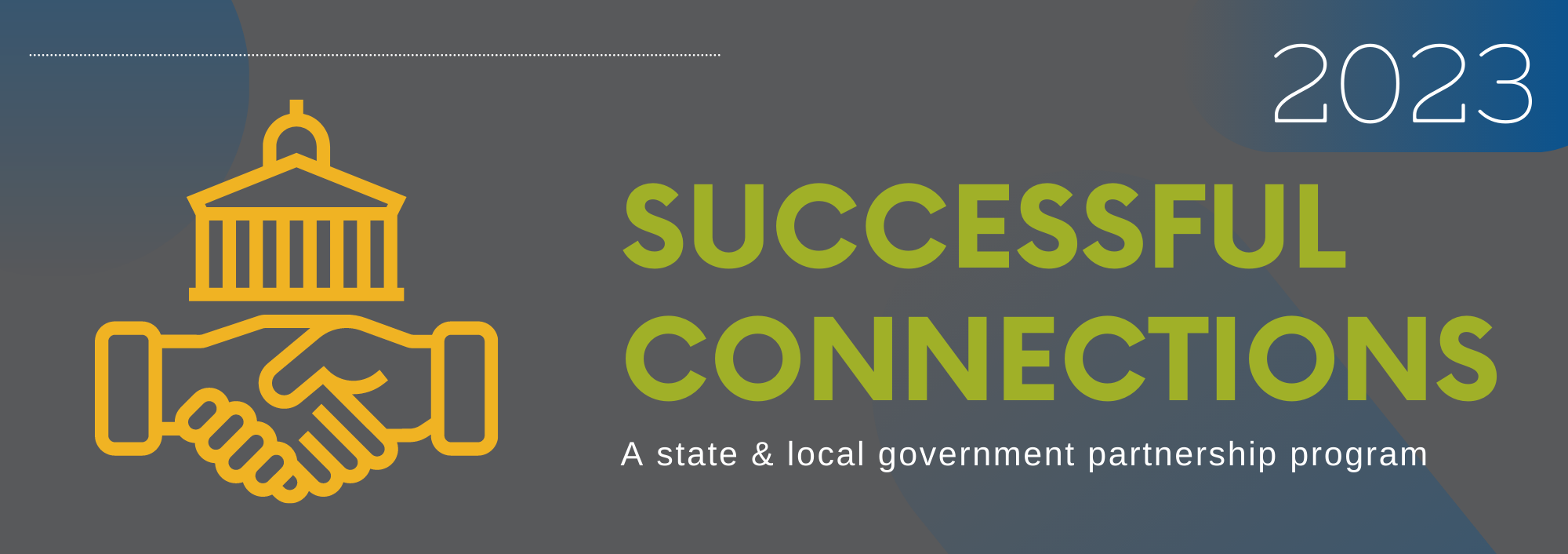 Header image with text that reads Successful Connections.
